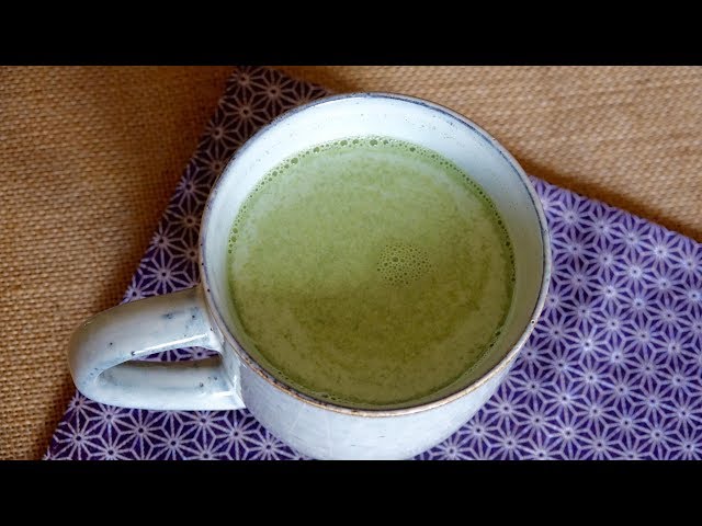 Matcha Latte Recipe - Japanese Cooking 101