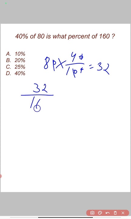 40-of-80-is-what-percent-of-160-percentage-math-tricks-solution