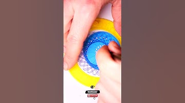 "Exploring Mandala Art with Spirograph: Sensory Satisfaction and Relaxation" #mandala #spirograph