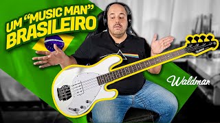 BAIXO TIPO MUSIC MAN SUPER ACESSÍVEL / WALDMAN MB-100 - REVIEW #103