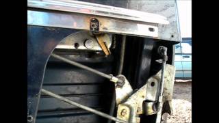 Fixing a door latch - YouTube