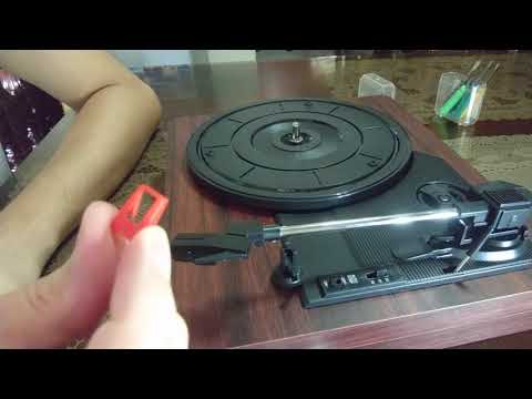 How to change turntable needle