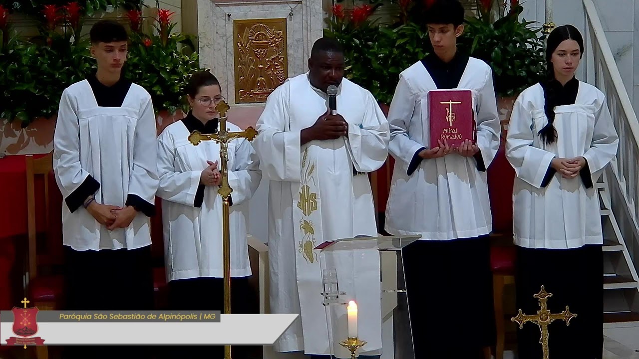 Santa Missa Ao vivo e Procissão da Penitência - 17/01/2026 5h:30