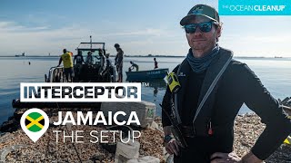 Installing Interceptor Barriers in Jamaica  | Cleaning Rivers | The Ocean Cleanup