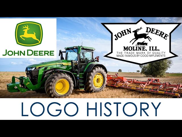 The evolution of the John Deere logo and brand - The Latest John
