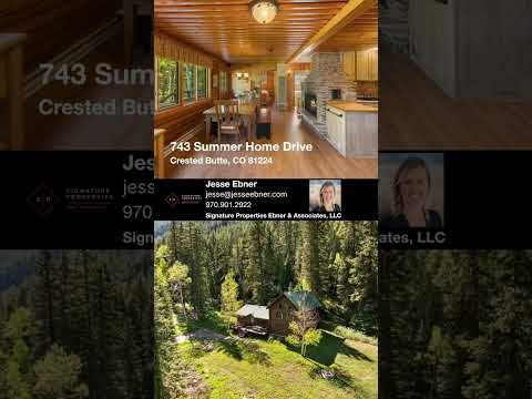 743 Summer Home Drive, Crested Butte, CO home video tour