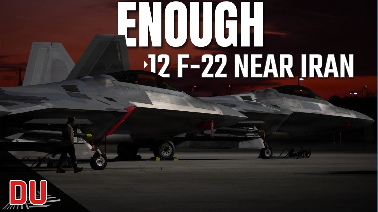 Why 12 F-22 Raptors can crush entire Iranian Air Force ?