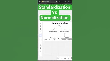 Normalization vs Standardization in Machine Learning
