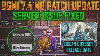 Bgmi 7.4 MB Patch Update | 120 Fps Is Here? | Server Issue Fixed? | Ocean Odyssey Release Date screenshot 5