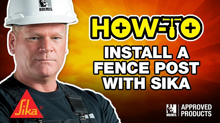 HOW-TO: Install a Fence Post w/ Sika Post Fix - Mi...