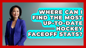 Where Can I Find the Most Up-to-Date Hockey Faceoff Stats? - Puck Stats Central