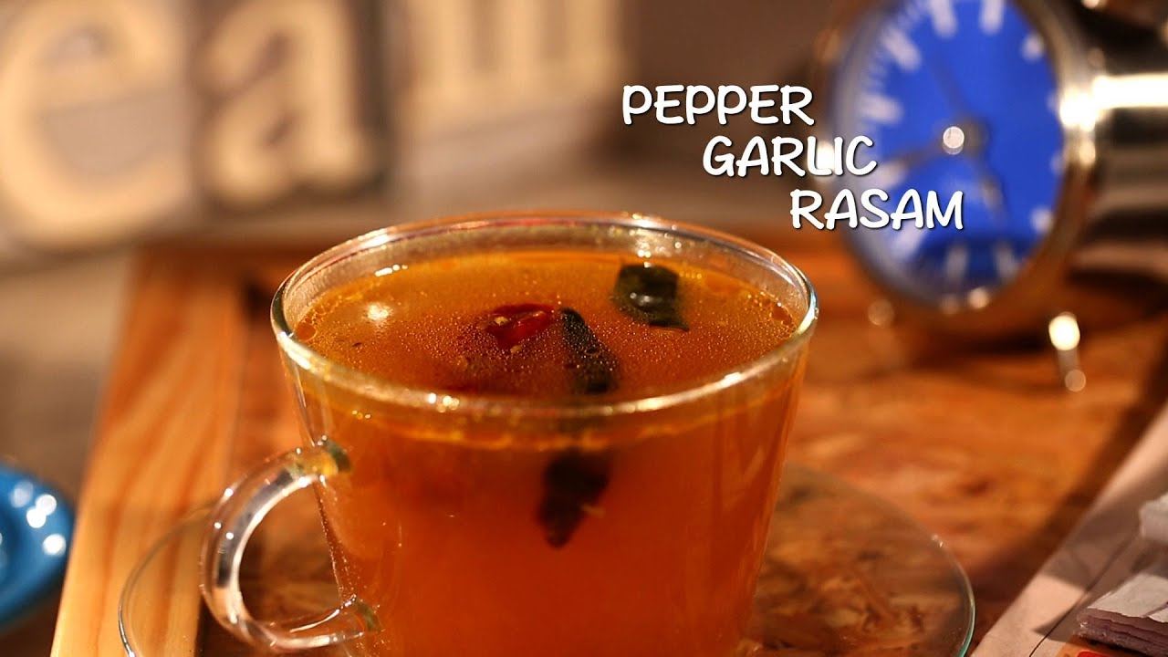 Pepper Rasam By Preetha || On A Rainy Day... | India Food Network