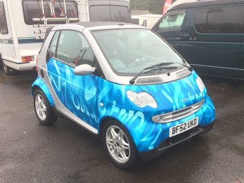 希少　smart fortwo cabrio ミニカー　白青 希少 smart fortwo cabrio ミニカー 白青