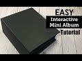 Super easy interactive mini album  step by step