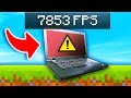 How i got the highest fps in minecraft on a low end laptop