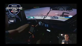 First Corner Fury! Epic Crash in iRacing Porsche Cup at Sebring - D-Box Motion Immersive Simulator