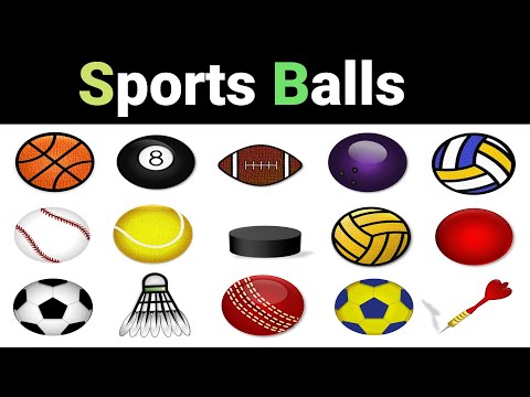 sports balls/ types of sports balls / names of sports ball / sports balls