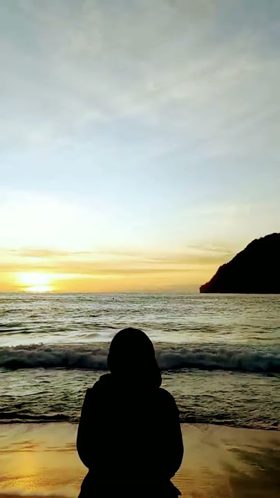 sunset indah #ukhtycantik