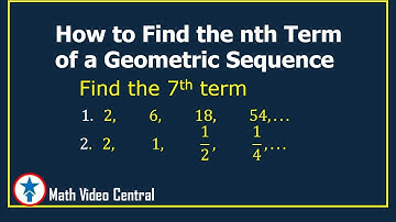 Finding the nth Term of a Geometric Sequence| Math Video Central