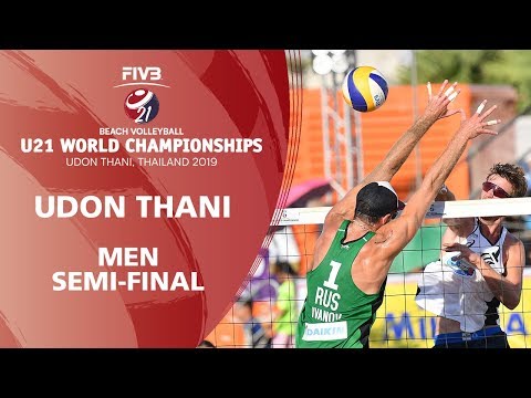 Men S Semi Final ITA Vs RUS FIVB Beach Volleyball U21 World Championships 2019 Udon Thani