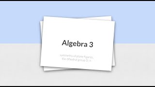 Lecture 3C - Algebra 3 (Spring 2024) [homework solution explained]