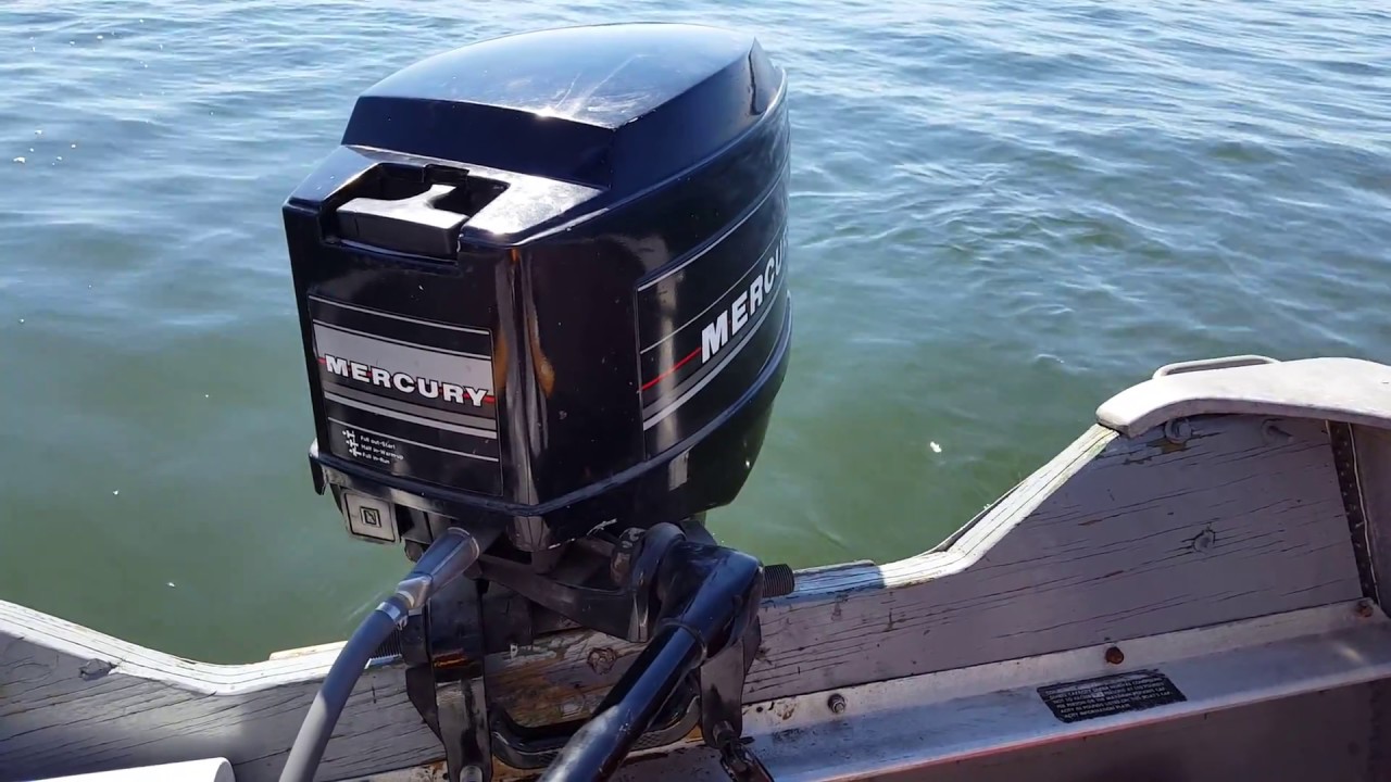 1986 Mercury 25XD 25hp Outboard Motor - ViYoutube