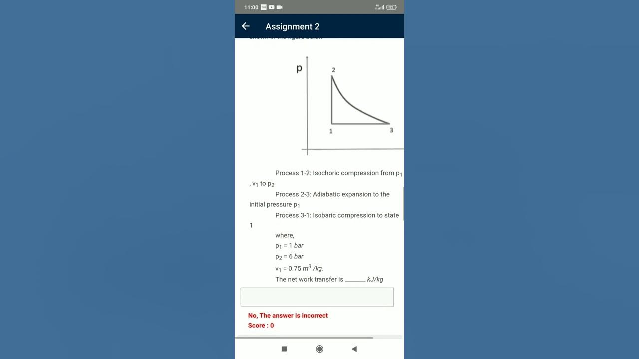 nptel thermodynamics assignment answers