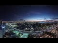 360° Time lapse of Miami Beach and Miami skyline