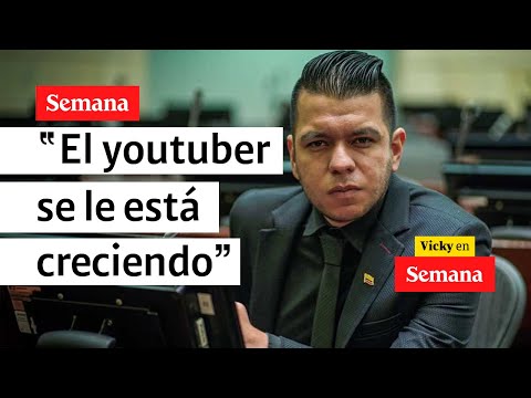 “El youtuber se le está creciendo”: le dice Jota Pe Hernández a Roy Barreras | Vicky en Semana