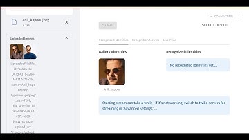 Python Streamlit Face recognition new