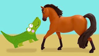 Spirit Riding Free Toy Game - Silly Crocodile Hiding with Lucky, Pru, Abigail and Horses
Spirit Riding Free Toy Game - Silly Crocodile Hiding with Lucky, Pru, Abigail and Horses Spirit Riding Free Toy Game - Silly Crocodile Hiding with Lucky, Pru, Abigail and Horses