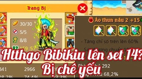 HTTH GO test sức mạnh của 2 set 14 liệu đã víp ?? bibikiu #htth #htthgo #htthlau #gamelậumobile