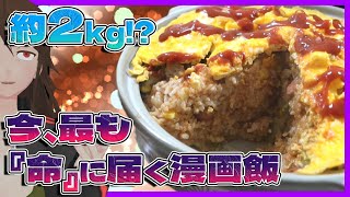 【ドカ食いダイスキ！もちづきさん】簡易オムライス再現！望月さんの異常さをこの身で確かめる【560】