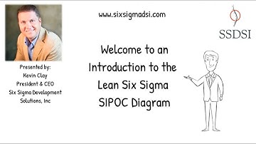 Introduction to the Lean Six Sigma SIPOC Diagram