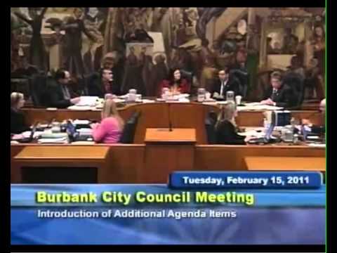 Burbank Councilman Gordon Claim for Legal Fees Rei...