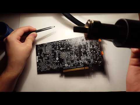 Gigabyte RX 580 Aorus - Уникальный случай в ремонте