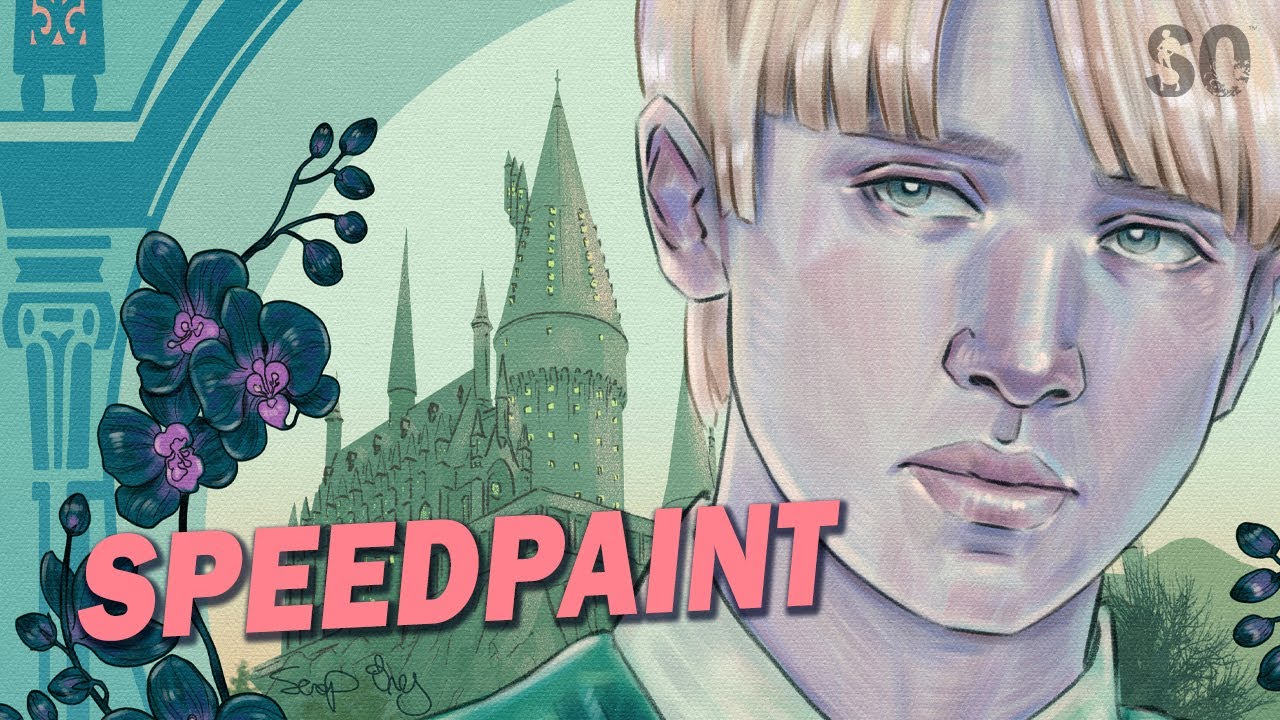 Draco Malfoy Painting (Clip Studio)  | SERAP ÖNEY | SO™