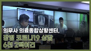 국군의무사령부 의료종합상황센터, 장병 코로나19 상담 6,200여 건 돌파 screenshot 1