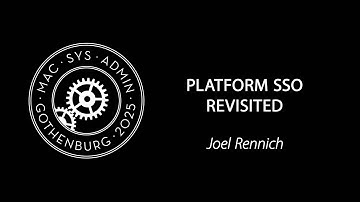 Platform SSO Revisited