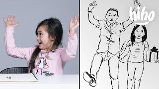 Crystal Describes Her Parents to an Illustrator | Kids Describe | HiHo Kids