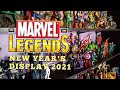 Marvel Legends Comic Book Superheroes New Year's Display 2021