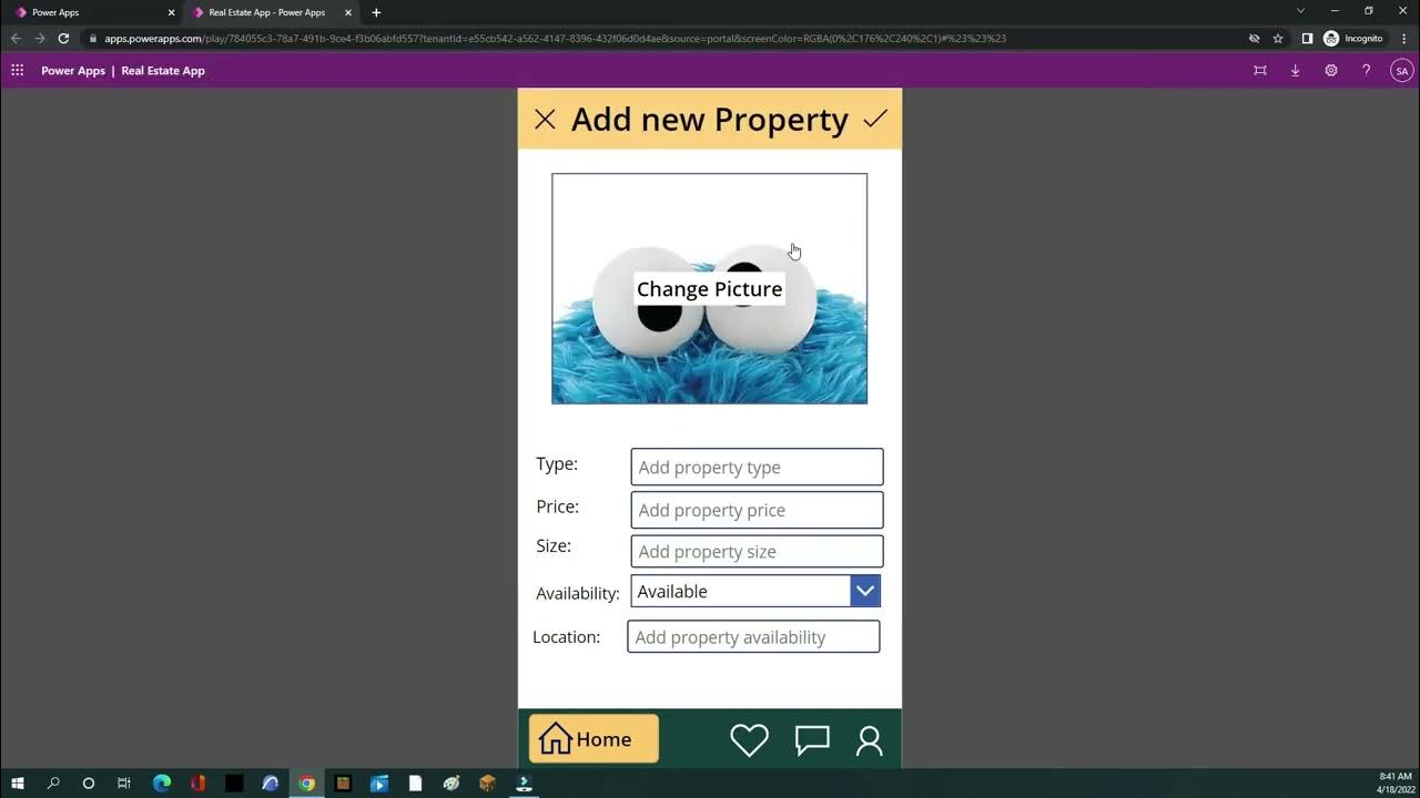 Real Estate App PowerApps Demo (Part I) YouTube