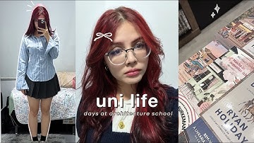 een zeer realistische routine als architectuurstudent 📂 studie-sleur & unileven