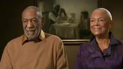 Camille Cosby standing by her husband