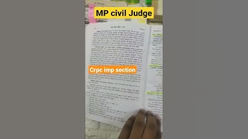 CRPC |#shorts #motivation #mpcj #upsc #crpc #civiljudge #ipc #notes #Akansha_Academy_Khandwa