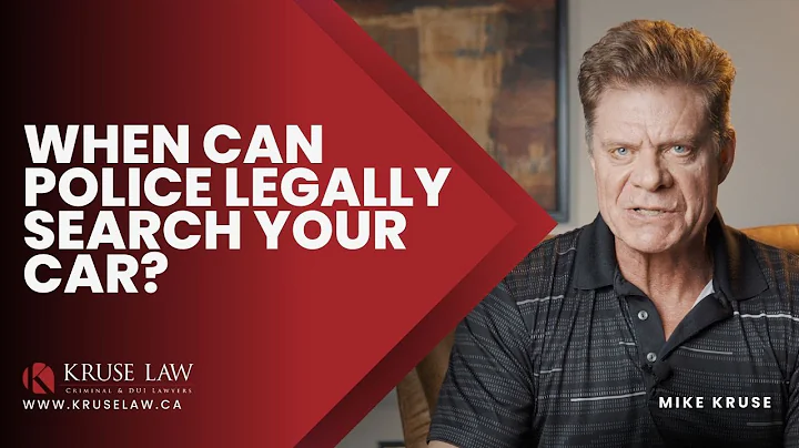 WHEN CAN POLICE LEGALLY SEARCH YOUR CAR? WARRANT OR NO WARRANT?