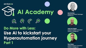Do More with Less: Use AI to kickstart your Hyperautomation journey | Part 1
