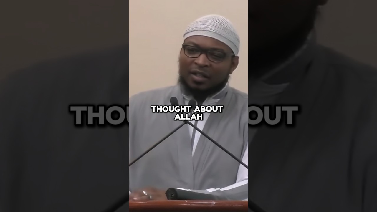 Think of Allah the way He deserves to be thought of. #islamicshorts
