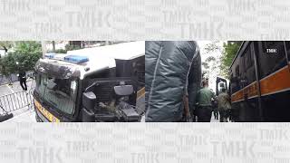 20210209 黎智英獲准保釋決定被撤回從終審法院由囚車押返監獄