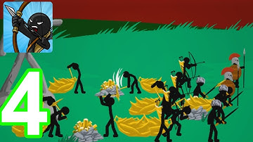 Stick War Legacy - Gameplay Walkthrough Part 4 Campaign (Android, iOS)